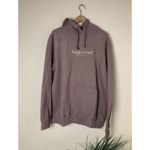 Suspicious Antwerp ‘The Vintage’ Hoodie Eggplant Size XXL